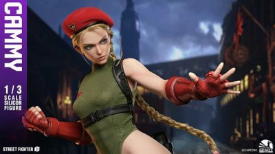 キャミィ 1/3スケール シリコンアクションフィギュア